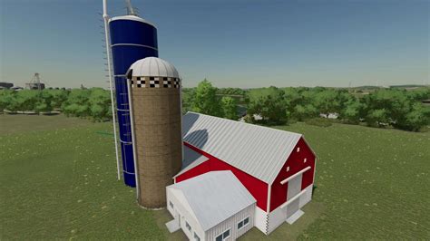 Silosy mieszające FS22 TMR Placeable v1 0 0 0 Farming Simulator 22