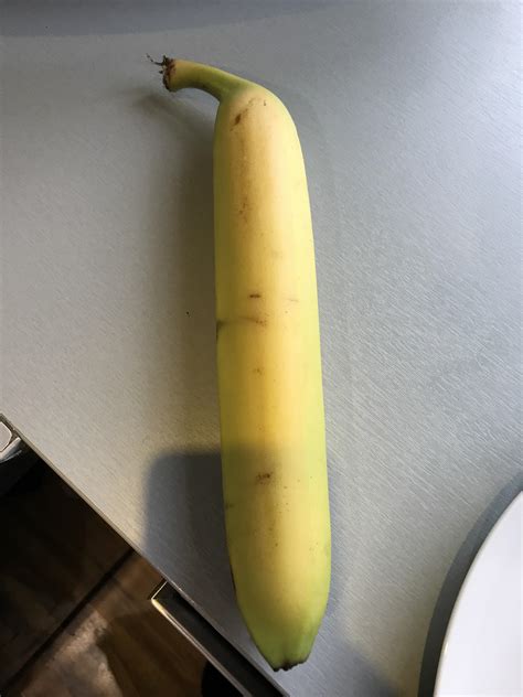 This Really Straight And Large Banana Rmildlyinteresting