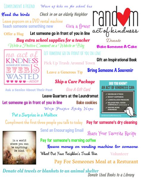 Random Acts Of Kindness Template Postermywall Random Acts Of
