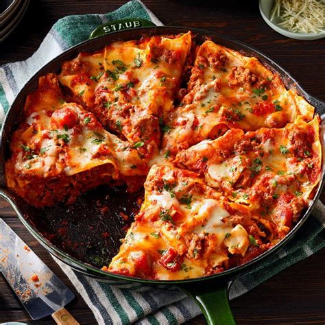 One Skillet Lasagna Recipe How To Make It