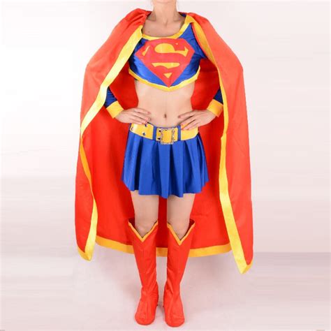 Tv Cosplay Superwoman Costume Adult Sexy Superman Supergirl Superhero