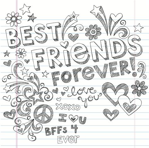 60 ideeen over bff tekenen bff tekenen meiden tekeningen. Schattige Tekeningen Makkelijk Bff - Coloring and Drawing