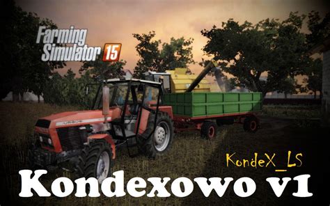 Kondexowo Map V1 Farming Simulator 19 17 15 Mod