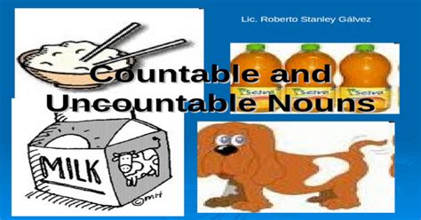 Countable And Uncountable Nouns Ppt Powerpoint