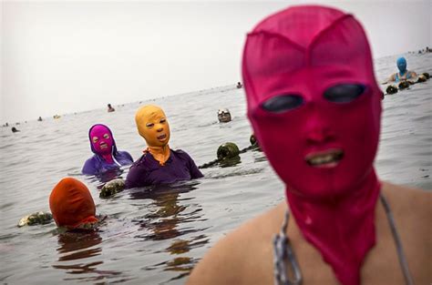 The Face Kini China S Craziest Summer Beach Fashion Trend Artofit