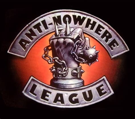 Anti Nowhere League Logo 2005 Make Over For The League Flickr