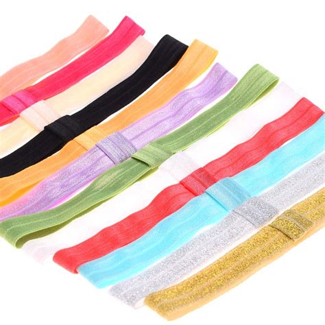 Ponytail holder elastic hair bands in a variety of styles, sizes, and colors! 10pcs FOE elastic headband Cheap headbands Boutique Hair ...