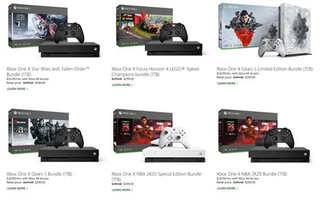 Microsoft Slashes Xbox One X Bundle Prices To 299 Down 100 Techhive