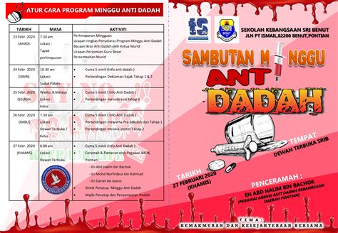 Bulan antidadah kebangsaan 2019 laman web rasmi agensi anti dadah. Poster Sekolah Bebas Dadah 2020