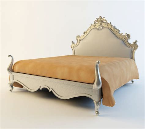 Classic Bed 3d Model Cgtrader