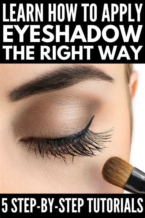 We share our top tips for how to apply eyeshadow step by step. 5 tutorials to teach you how to apply eyeshadow properly ...