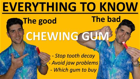 Is Chewing Gum Good Or Bad For Your Teeth Explained By A Dentist Youtube