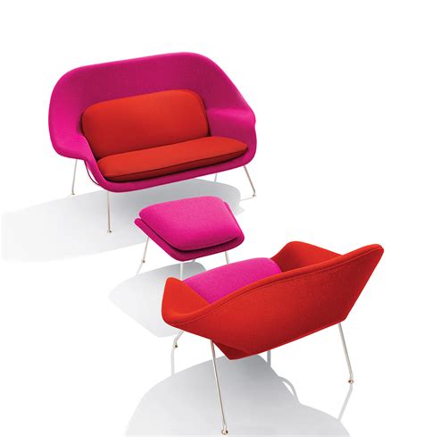 The womb chair from knoll international was designed by eero saarinen and impresses with its inviting shape and high level of seating comfort. Love & Architecture: Aline and Eero Saarinen | Knoll ...