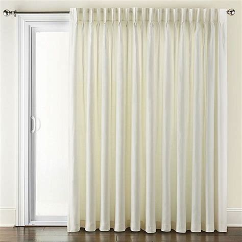Jcpenney Home Supreme Pinch Pleat Patio Door Curtain Jcpenney Patio