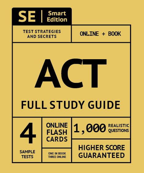 Act Study Guide And Practice Test Preparation Smart Edition Media