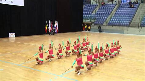 Ec 2013 Lillehammer Traditional Majorettes Corps Juvenile Youtube