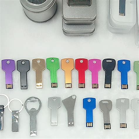Custom Usb Stick Metal Key Shape Usb Flash Drive 2030 Wholesale 32gb