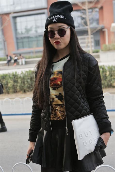 Street Style China Fashion Week Aw 2014 1 Earth To Iris China
