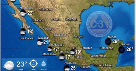 Nuestro pronóstico meteorológico del clima en abril 2021 le dará una idea general de que esperar del clima de acapulco durante el mes. Clima de Acapulco y noticias del miércoles 26 de abril