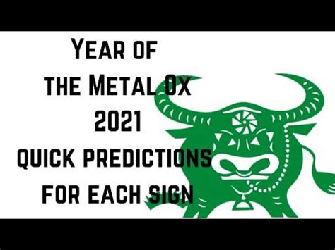 Year Of The Metal Ox Simplicity And Rebuilding Quick