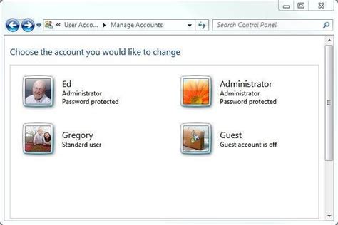 Home brand & identity the importance of user experience. Windows 7 user accounts and groups management