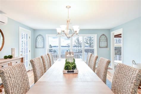 Water Views From This Beautiful Cape Cod Dining Room House Design