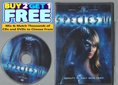 Species Iii Dvd 2004 Robin Dunne Sci Fi Horror Disc And Cover Art Only 3 99 Picclick