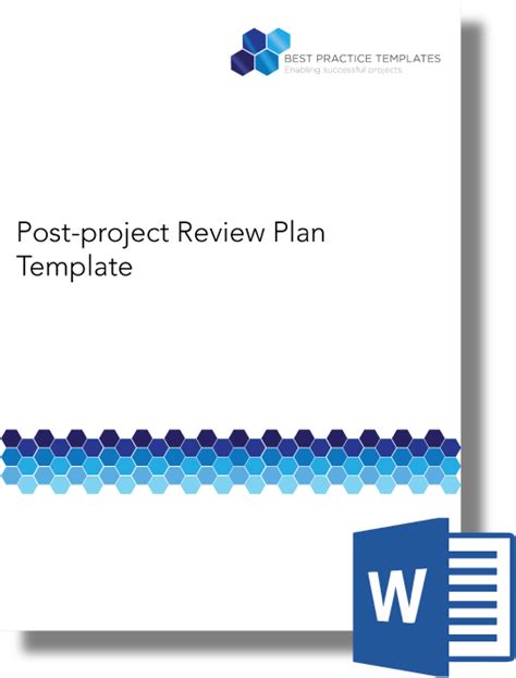 Post Project Review Plan Template Bpt