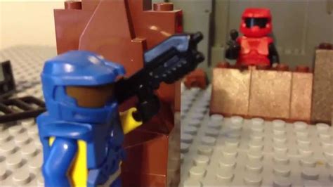 Lego Halo Red Vs Blue Red Noobs Youtube