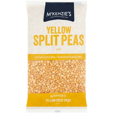 Mckenzies Yellow Split Peas 1kg Woolworths