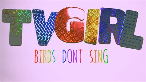 Tv Girl Birds Dont Sing Lyrical Music Video Youtube