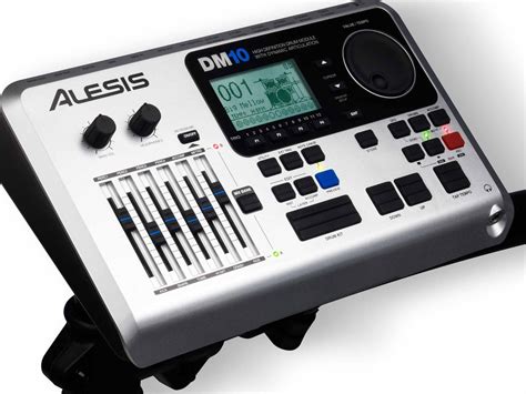 All are constructed from hard black plastic with a softer rubber coating covering just under half of the playing surface. Alesis DM10 Studio Kit Six-Piece Professional Electronic Drum Set 3 | Silent Drumming