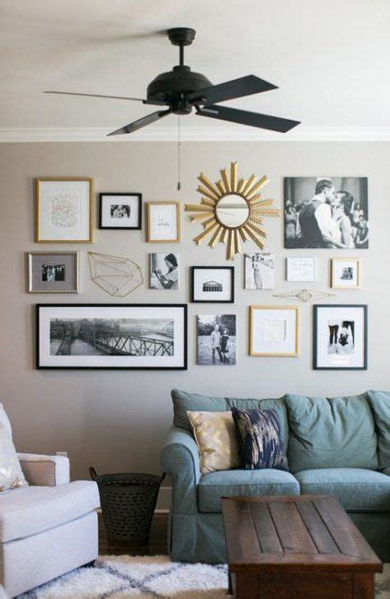 45 Ideas For Wall Decored Livingroom Collage Wall With