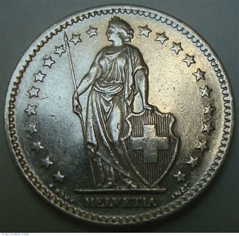 2 Francs 1982, Confederation  18502019  2 Francs  Switzerland