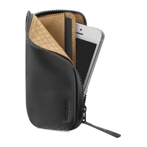 Leather Zip Wallet For Iphone 5 By Incase Wallet Men Best Wallet Wallet