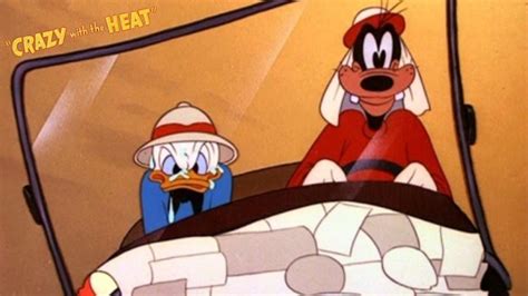 Crazy With The Heat 1947 Disney Donald Duck And Goofy Cartoon Short