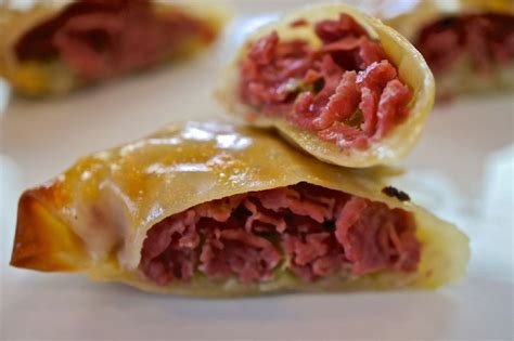 Here's the best corned beef and cabbage for your st. Corned Beef and Cabbage Rolls This #appetizer is a twist ...