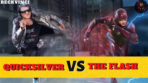 Quicksilver Vs The Flash Who Is Faster Youtube