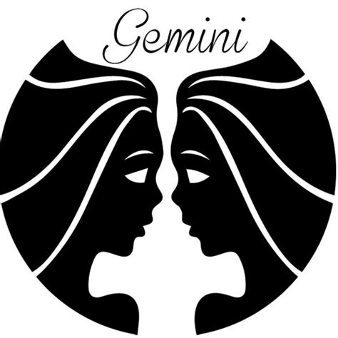 Gemini Twins Wall Sticker Zodiac Wall Art