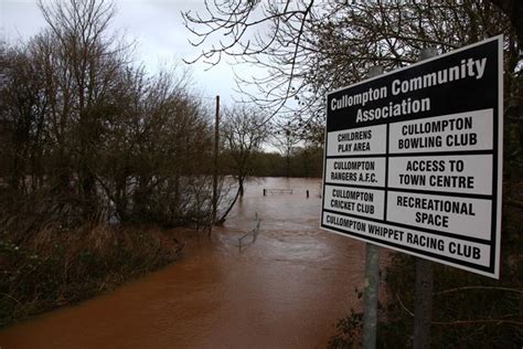 Flood Alerts Issued Around Devon As Met Office Rain Warning Becomes