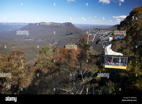 Cableway Katoomba Blue Mountains New South Wales Australia Stock Photo