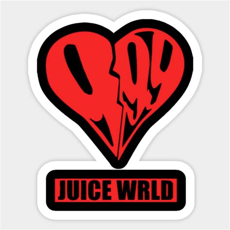 Juice Wrld Juice Wrld Sticker Teepublic