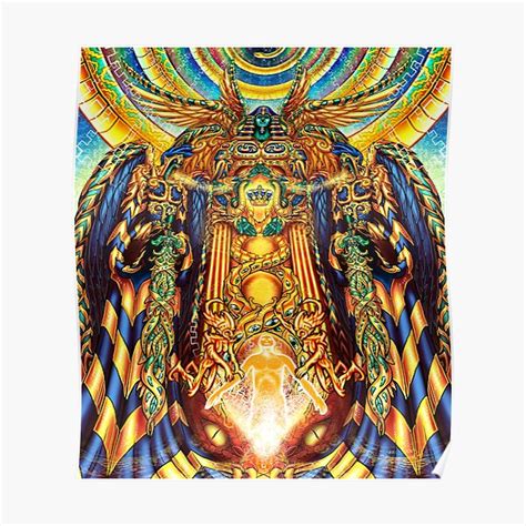 Fractal Psychedelic Posters Redbubble
