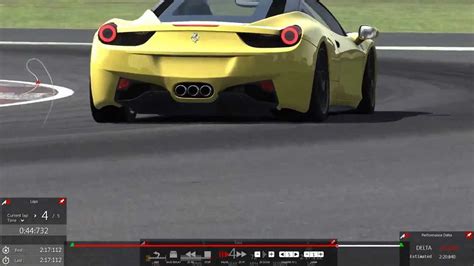 Assetto Corsa Replay Ferrari Hot Lap Silverstone YouTube
