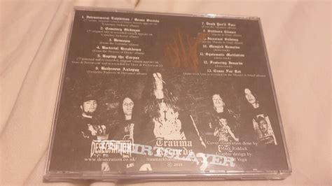 Desecration Signed 20 Years Of Gore And Perversion CD TShirtSlayer