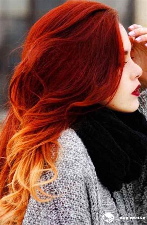 17 The Most Beautiful Red Ombre Hair Ideas For Fiery