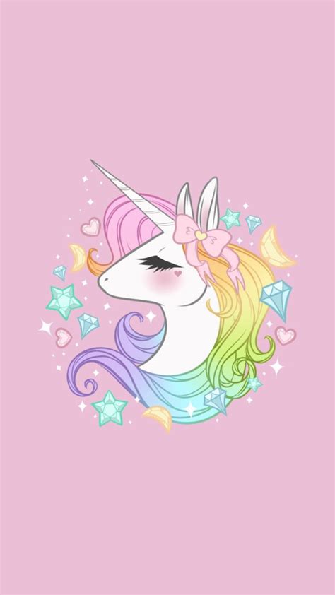 Download 53 Unicorn Wallpaper Cute For Phone Foto Download Postsid