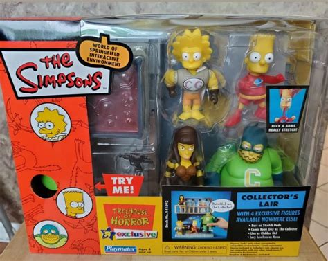 The Simpsons Sunday Best Grampa World Of Springfield Playmates Action Figure Moc Ebay Artofit
