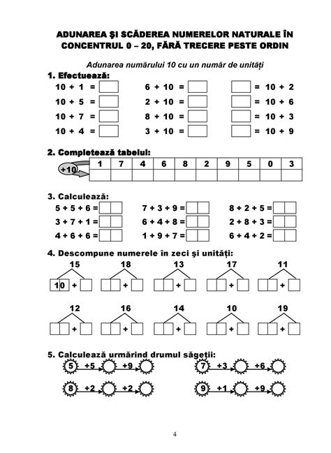 Editura Dor 1st Grade Math Worksheets Tracing Worksheets First Grade