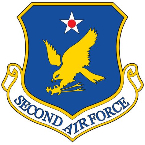 Air Force 2nd Air Force Emblem Sticker